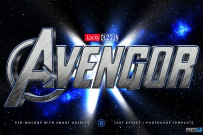 Avengers Infinity War Text Effect
