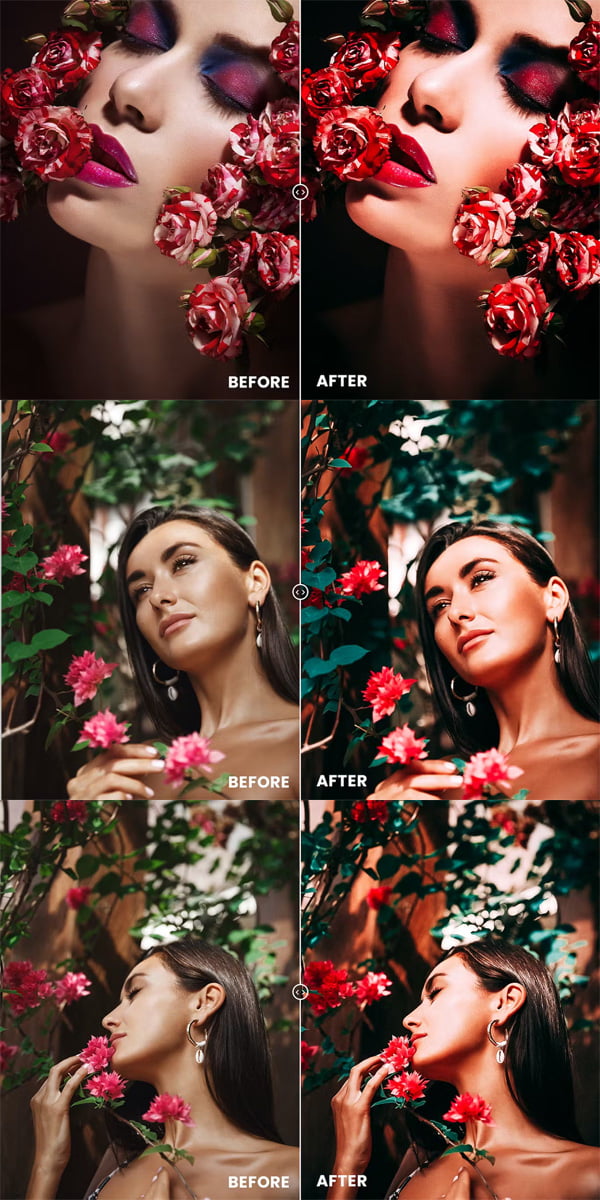 Film Score Red Photoshop Action & Lightroom Presets Film Score Red Action Presets