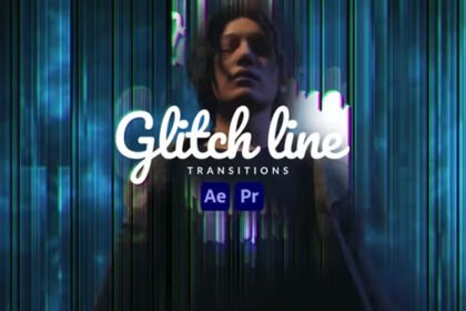 Glitch Line Transitions