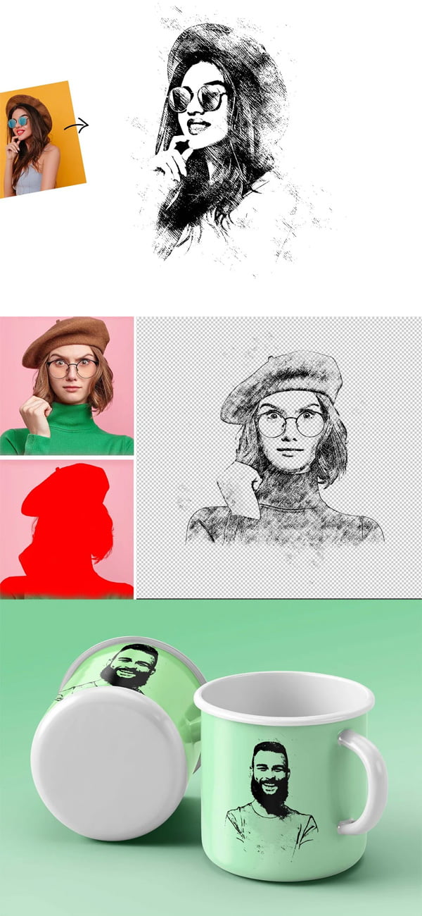Texture Portrait Tracing Plugin Texture Portrait Tracing Plugin