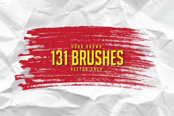 131 Hand Drawn Brushes