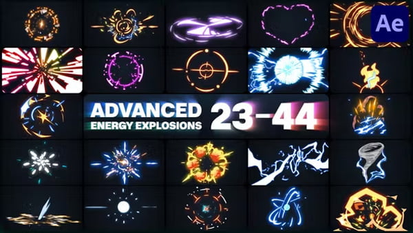 Advanced Energy Explosions Pack