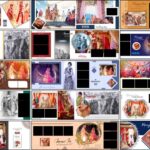 35 Mangal Fere Creative Wedding Album Design 12x36 PSD
