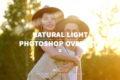 60 Natural Sunlight Overlays