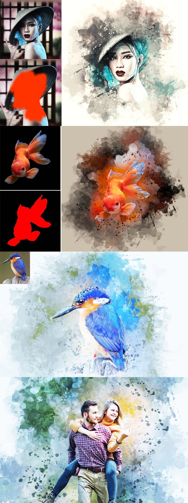 Animal Digital Painting Photo Effect
