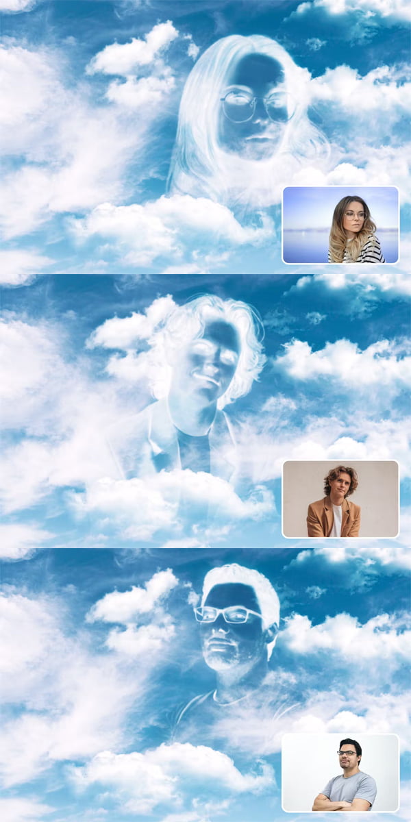 Clouds Photo Effect