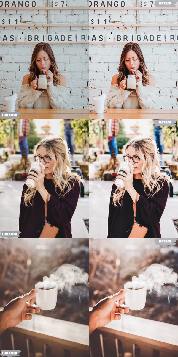 Coffe Presets Dekstop and Mobile Coffe Presets Dekstop and Mobile