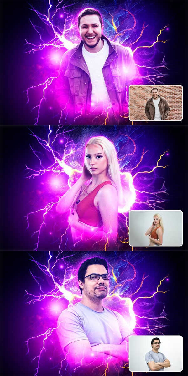 Electric Energy Lighting Effect Electric Energy Lighting Effect