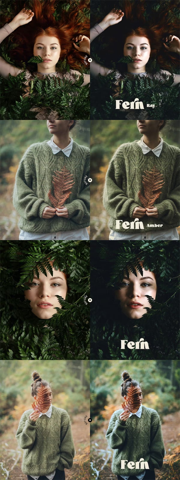 Fern Portrait Action and LUT Fern Portrait Action and LUT