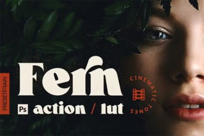 Fern Portrait Action and LUT