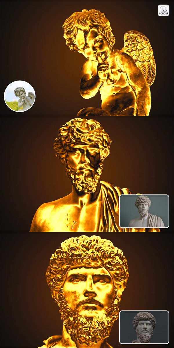Gold Effect Action Gold Effect Action