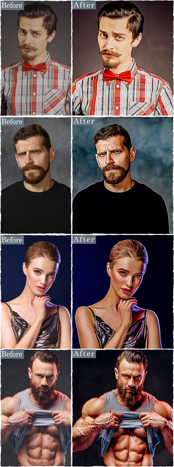 Smudge Painting Photoshop Actions