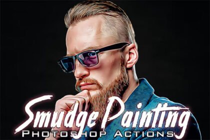 Smudge Painting Photoshop Actions