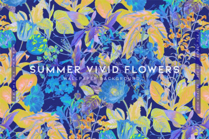 Summer Vivid Flowers