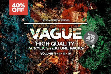 Vague 49 Acrylics Textures