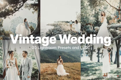 Vintage Wedding Presets and LUTs