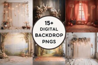 15+ Digital Backdrop PNGS
