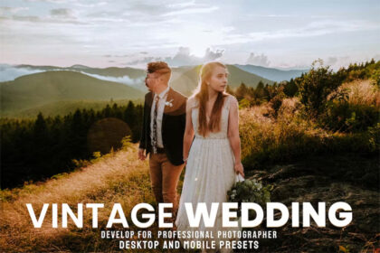 Vintage Wedding Desktop and Mobile Presets