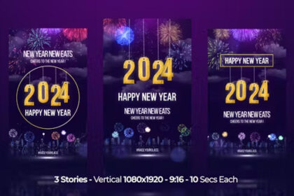 Happy New Year Wishes 2024 Instagram Stories