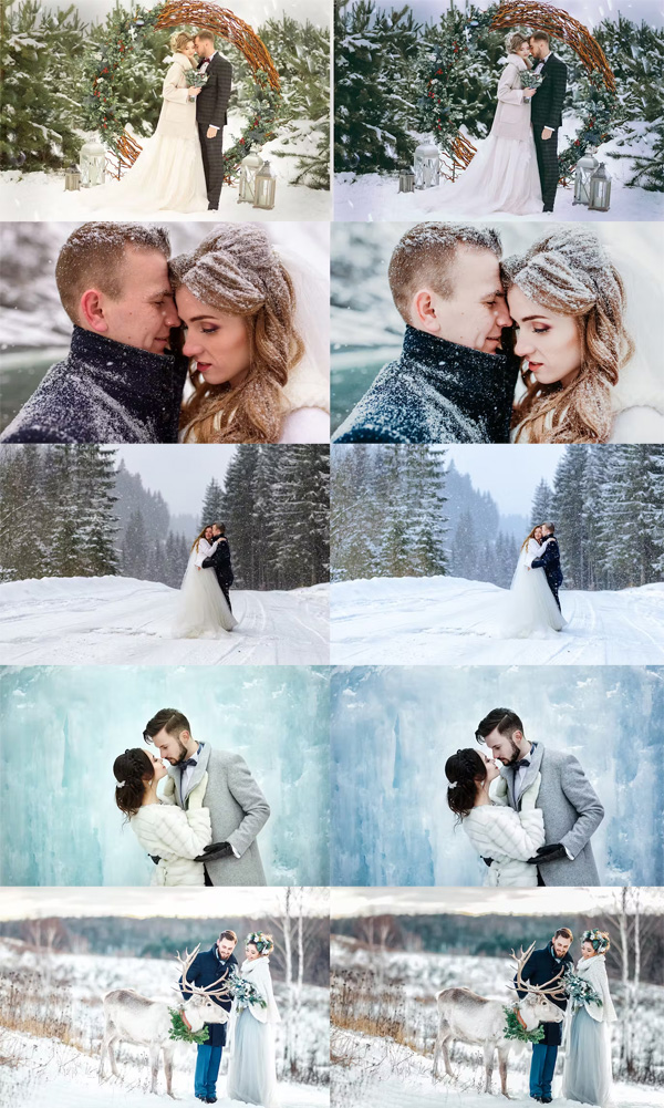 Lightroom Presets Winter Wedding Lightroom Presets Winter Wedding