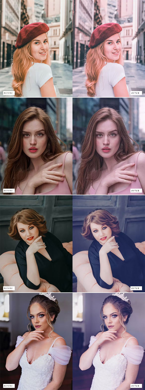 12 Glamourous Portrait Lightroom Presets 12 Glamourous Portrait Lightroom Presets