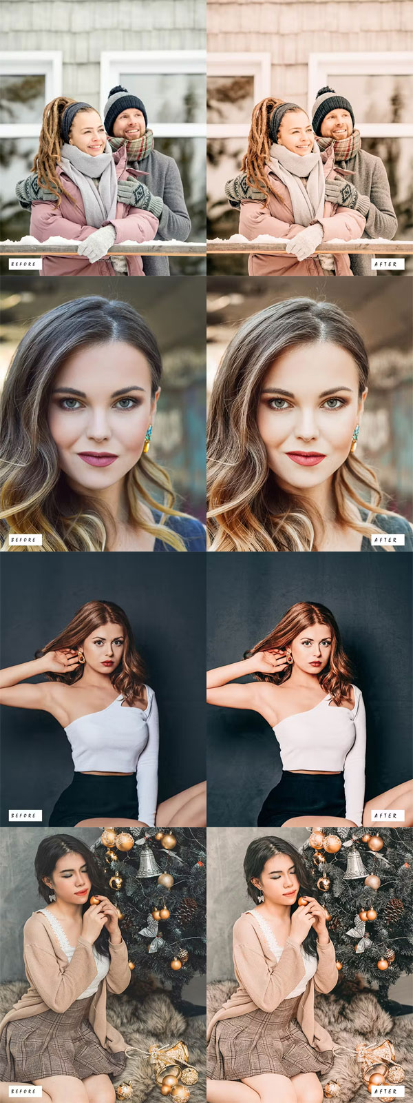 8 Winter Magic Lightroom Presets 8 Winter Magic Lightroom Presets