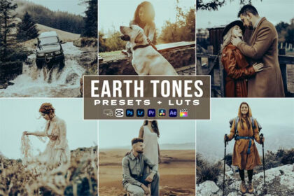 Earth Tones Video Luts Presets for Mobile and Desktop