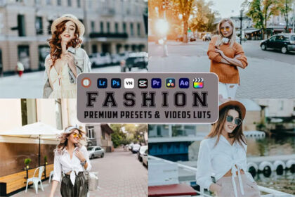 Fashion Lifestyles Luts and Presets for Mobile Desktop