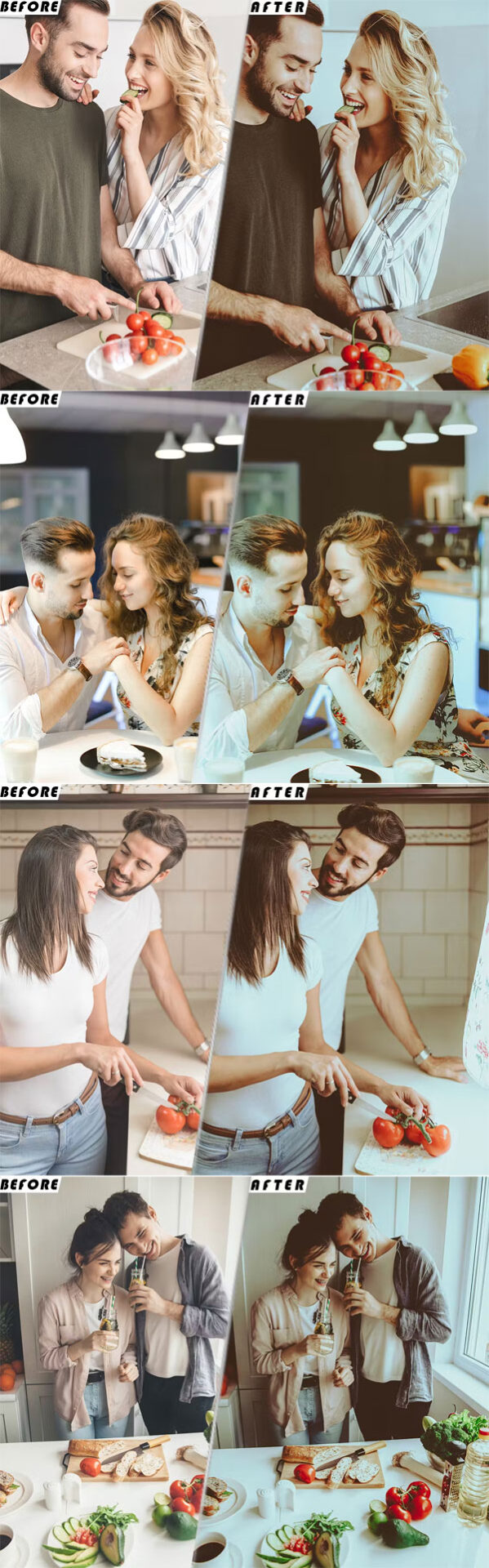 Food Lovers Presets and Luts Videos