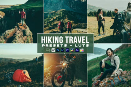 Hiking and Travel Video Luts Presets for Mobile and Desktop