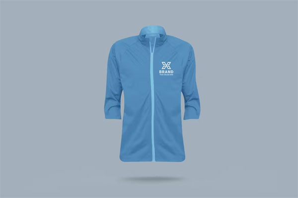 Parachute Jacket Mockup