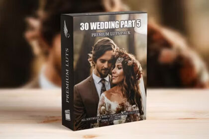 Transform Wedding Videos With 30 Cinematic LUTs