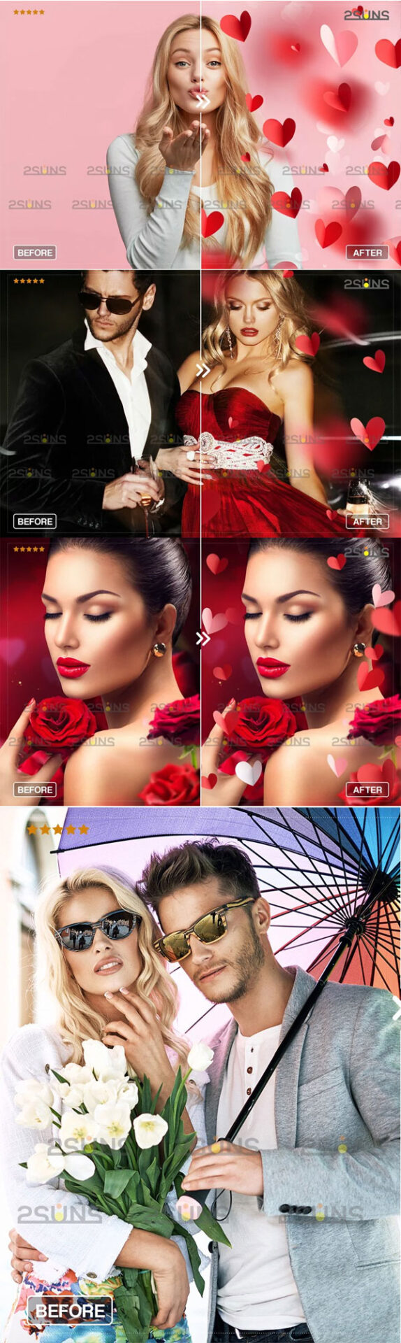 Valentine Photo Overlays Blowing Falling Heart Valentine Photo Overlays Blowing Falling Heart