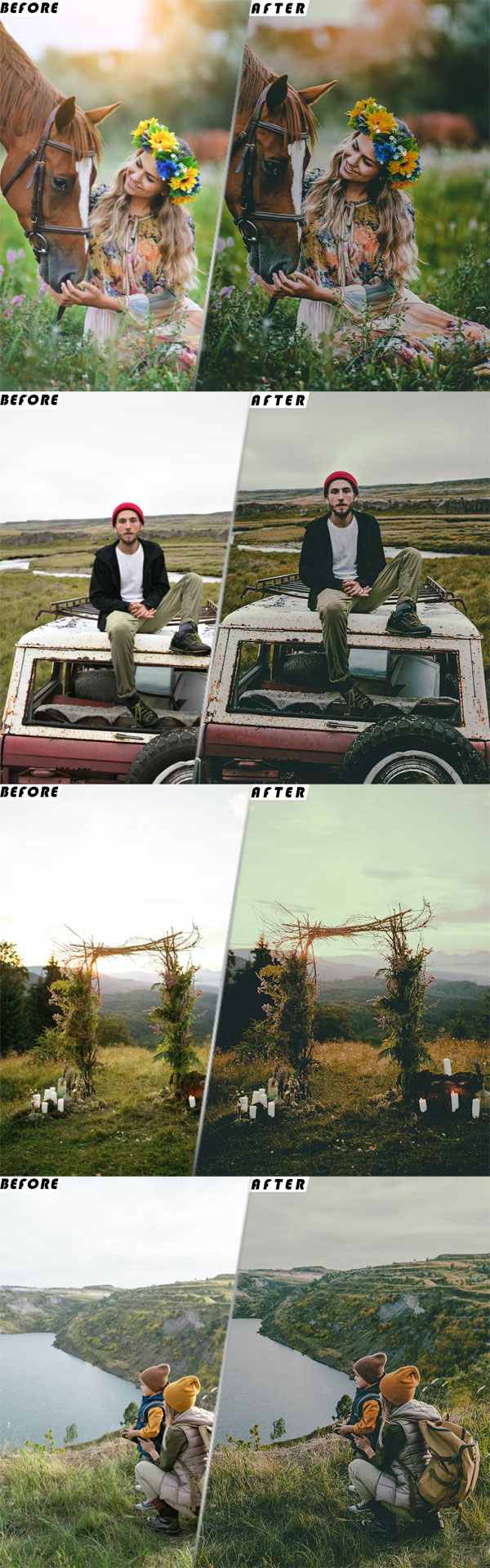 Wanderlust Luts Videos and Presets for Mobile and Desktop