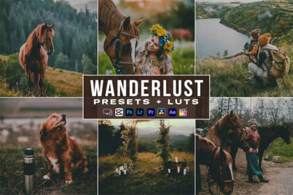 Wanderlust Luts Videos and Presets for Mobile and Desktop