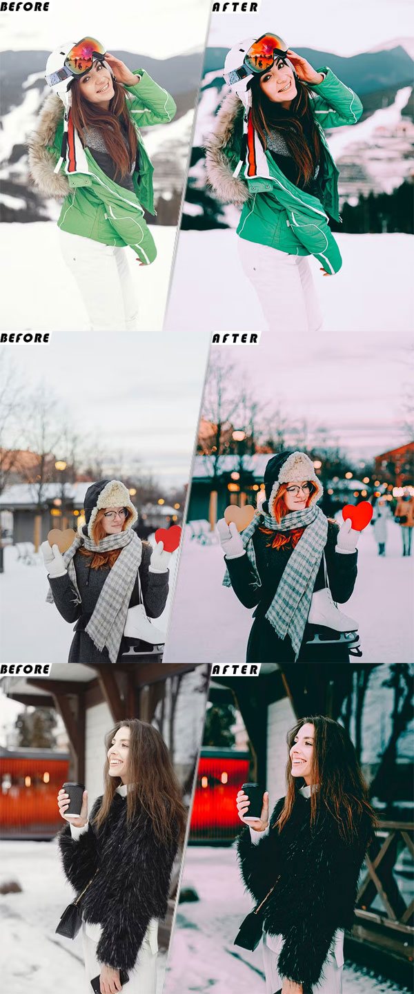Winter Wonder Presets and Luts