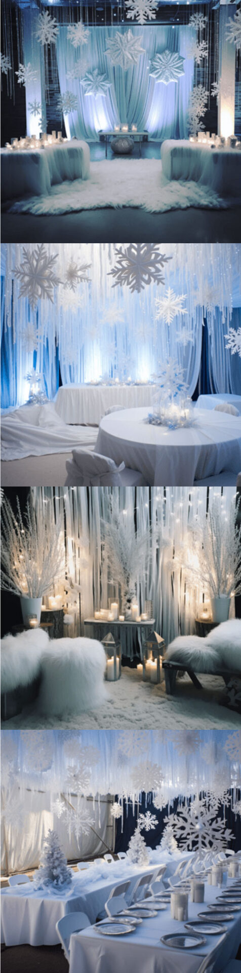 Winter Wonderland Decoration Backdrop Winter Wonderland Decoration Backdrop