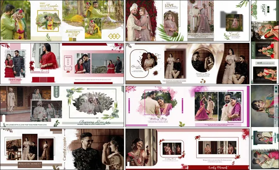 Wedding deals album designing