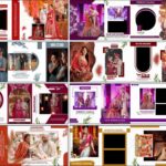 10 Elegant Indian Wedding Album Design PSD