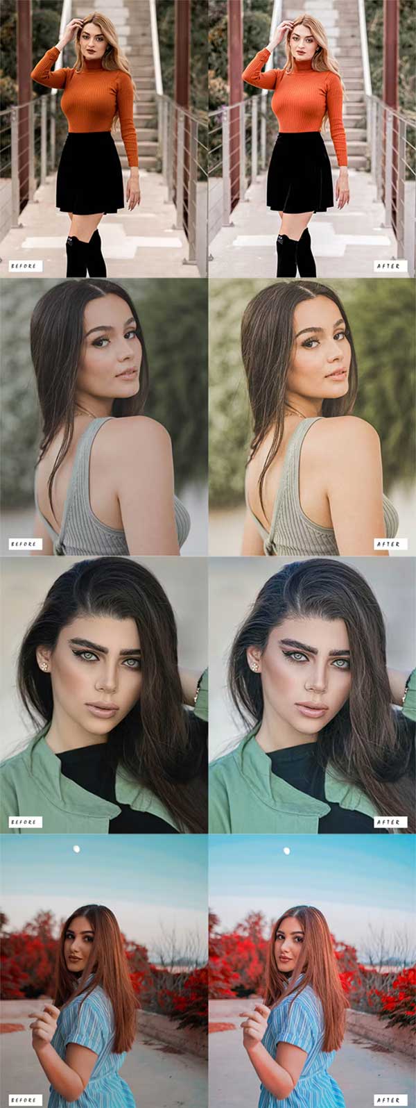 10 Influencer Portraits Lightroom Presets 10 Influencer Portraits Lightroom Presets