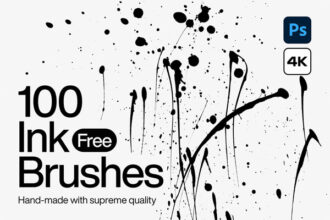 100 Ink Photoshop Brushes
