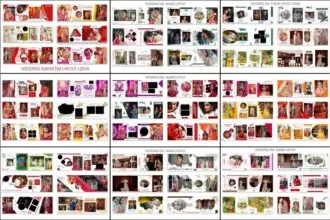 100 Latest Wedding Album Design 12x36 PSD Templates 2024