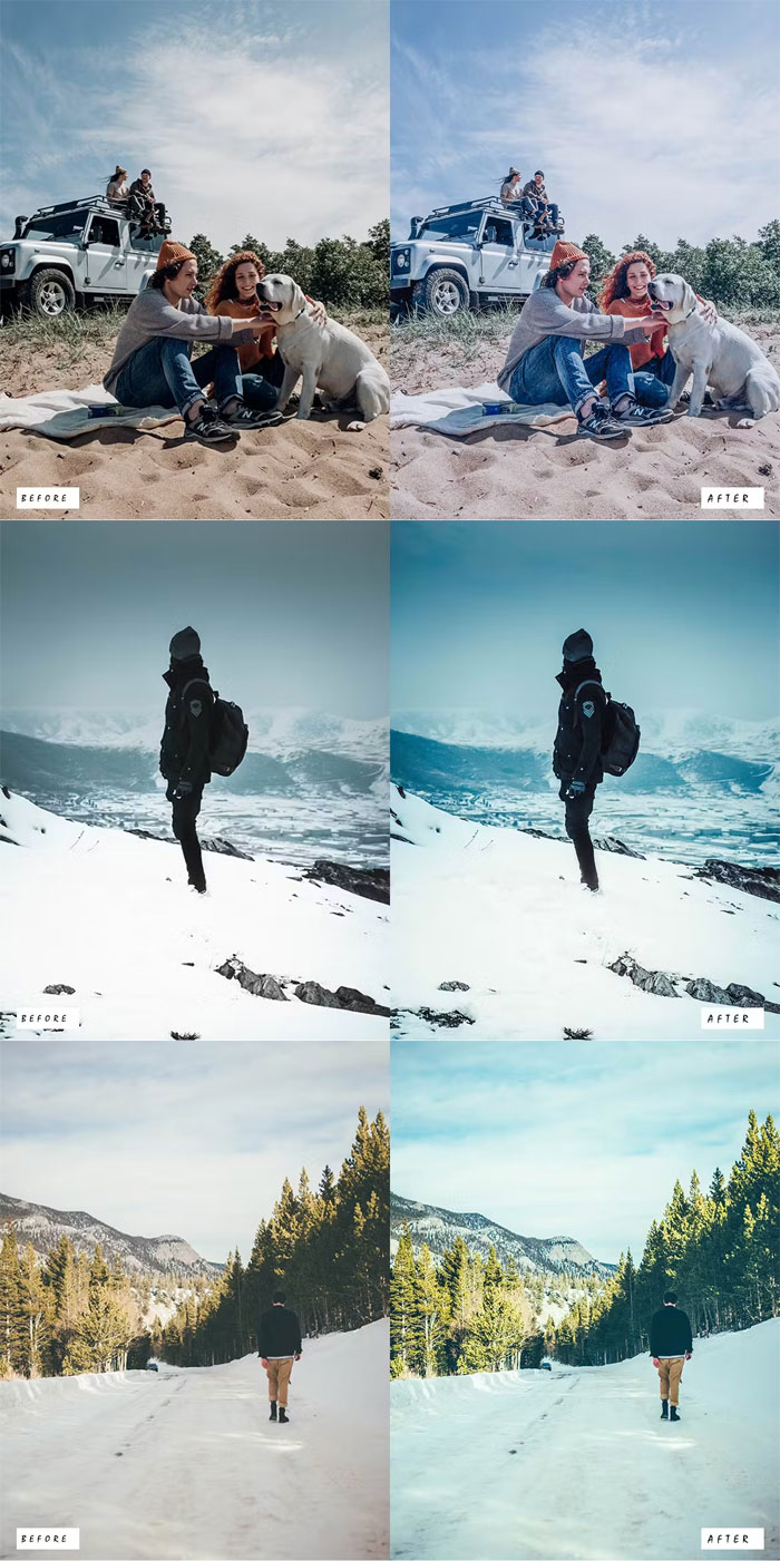 12 Landscapes Lightroom Presets 12 Landscapes Lightroom Presets