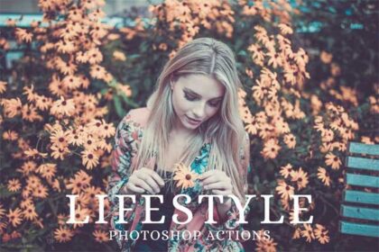 25 Lifestyle Photoshop Actions