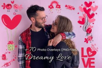 73 Dreamy Love Photoshop Overlays
