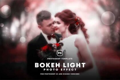 Bokeh Light Photo Effect