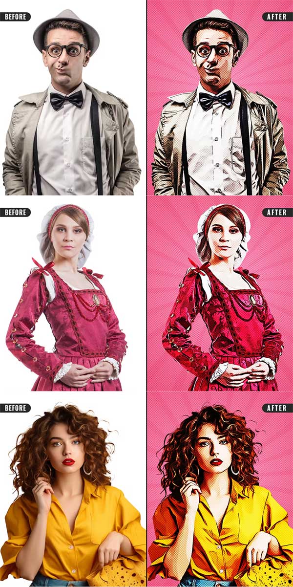 Comic Photo Effect