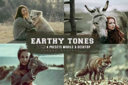 Earthy Tones Lightroom Presets for Mobile and Desktop