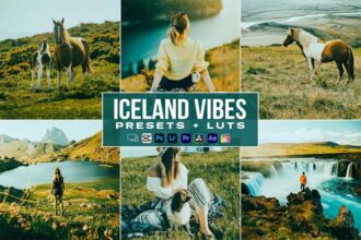 Iceland Vibes Presets Luts Videos Premiere Pro