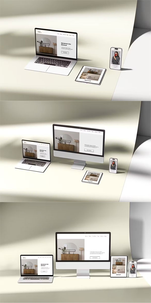 Multi Device Mockup Scene Creator Multi Device Mockup Scene Creator